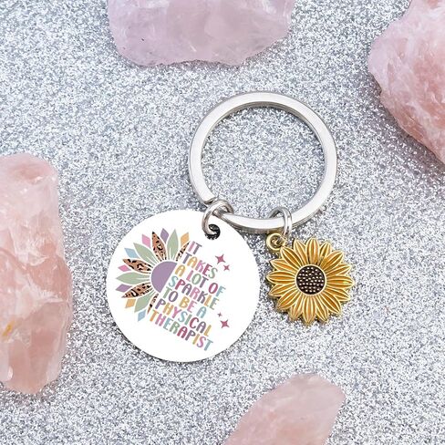 Physical Therapy Gifts for Women Pt Keychain Cool Gifts for Physical Therapist Female Student Therapists Assistant Thank You Gift Ideas Birthday Graduation Christimas Gift for Therapists in Saudi Arabia