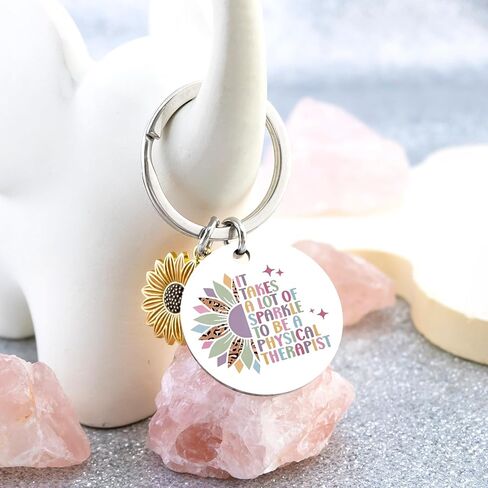 Physical Therapy Gifts for Women Pt Keychain Cool Gifts for Physical Therapist Female Student Therapists Assistant Thank You Gift Ideas Birthday Graduation Christimas Gift for Therapists in Saudi Arabia