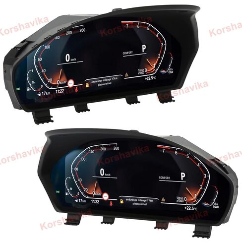 مجموعة عداد السرعة الرقمي LCD لسيارة BMW 1 2 Series X1 X2 F20 F52 F22 F48 F49 F39 F45 2014-2022، لوحة قياس لوحة القيادة الافتراضية للسيارة in Kuwait