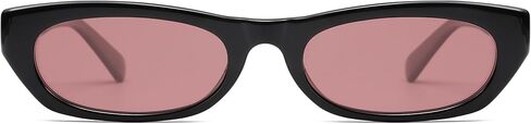 SOJOS Trendy Small Rectangle Polarized Sunglasses for Women Men Retro Y2K Narrow Thin Skinny Sunnies SJ2363 in Saudi Arabia