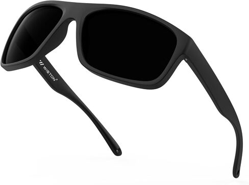WISTON XL Z87 Sunglasses for Men Women Wraparound Safety Sunglasses UV400 Protection TR90 Sports Rectangle Frame Z8247 in Saudi Arabia