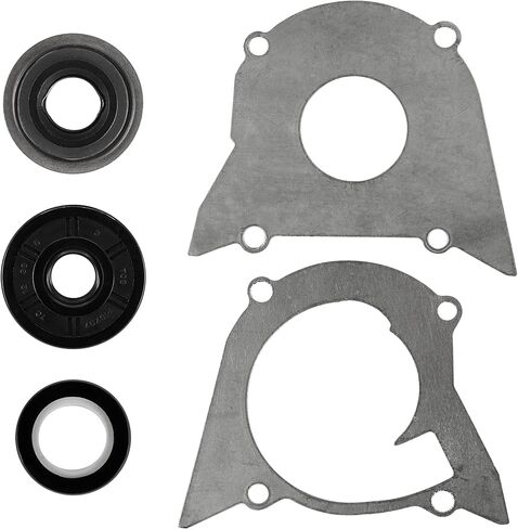 Caltric Water Pump Impeller Oil Seal/Gasket Cover and Housing compatible with Kawasaki EX500 1987-1993 in Saudi Arabia