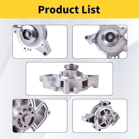 Engine Water Pump AW5092 Replacement Compatible with Buick LaCrosse Regal Verano, Chevrolet Captiva Cavalier Classic Cobalt Equinox HHR Impala Malibu, Pontiac G5 G6 Grand in Saudi Arabia