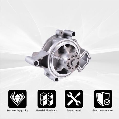 Engine Water Pump AW5092 Replacement Compatible with Buick LaCrosse Regal Verano, Chevrolet Captiva Cavalier Classic Cobalt Equinox HHR Impala Malibu, Pontiac G5 G6 Grand in Saudi Arabia