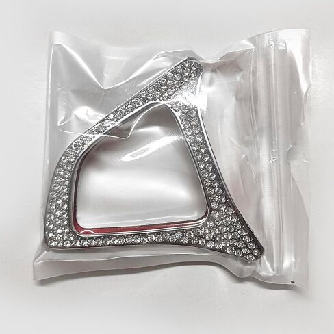 Bling Crystal Diamond Decor Steering Wheel Button Frame Cover Trim for Mercedes Benz A B C E CLA CLS GLA GLC GLE GLS V Class 2016 2017 2018 Interior Accessories Sets in Kuwait