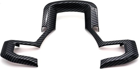 MOTONG غطاء عجلة القيادة لـ F-150 2015-2020، ABS ألياف الكربون لوحة عجلة القيادة الزخارف متوافقة مع Ford Expedition 2018-2021، لـ 2017-2022 F250 F350 in Kuwait