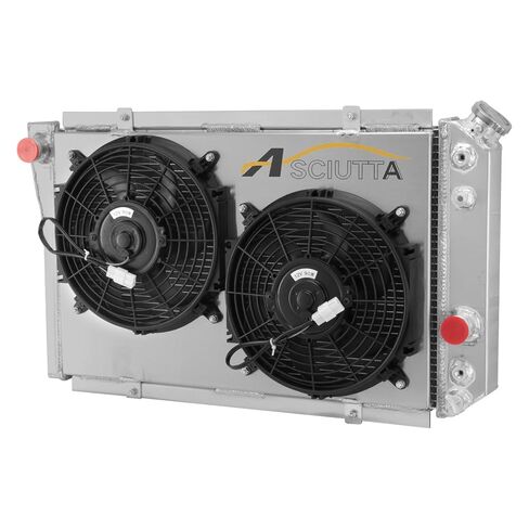 مروحة كفن مشعاع من الألومنيوم 3 صفوف لسيارة 1982-2002 Chevy S10، S-10 Blazer V8 تحويل 5.7L #829، CC829، CU829 in Kuwait