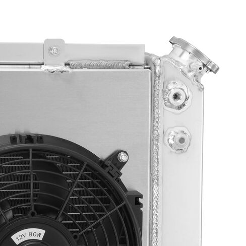 مروحة كفن مشعاع من الألومنيوم 3 صفوف لسيارة 1982-2002 Chevy S10، S-10 Blazer V8 تحويل 5.7L #829، CC829، CU829 in Kuwait