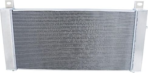 DPI2370 34"W Aluminum Radiator for 1999-2014 Chevy Tahoe Silverado 1500 2500 GMC Yukon 4 Row Radiador Crossflow Radiators 2000 2001 2002 2003 2004 2005 2006 2007 2008 2009 2010 2011 2012 2013 in Saudi Arabia
