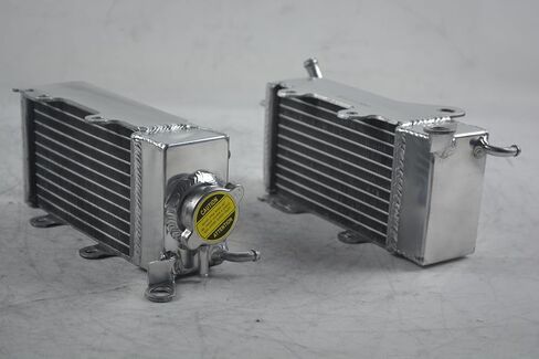 For 1984 Honda CR125R CR250R Aluminum Radiator Cooling in Saudi Arabia
