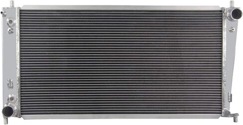 مشعاع ألومنيوم كامل متوافق مع 99-03 Ford F250 F350 / 99-02 00 01 Expedition / 99-10 F-150 / 1999-2008 Lincoln 4.2L 4.6L 5.4L V8 4 مشعات تبريد الصف in Saudi Arabia