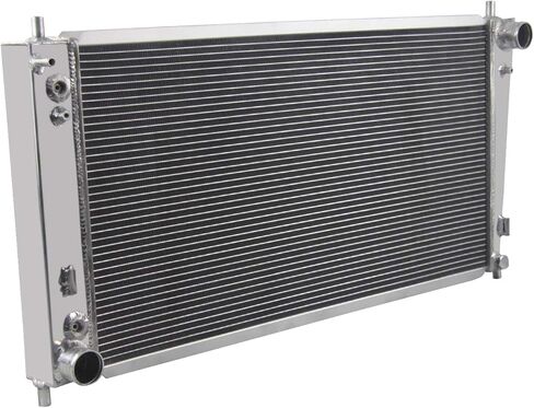 مشعاع ألومنيوم كامل متوافق مع 99-03 Ford F250 F350 / 99-02 00 01 Expedition / 99-10 F-150 / 1999-2008 Lincoln 4.2L 4.6L 5.4L V8 4 مشعات تبريد الصف in Saudi Arabia