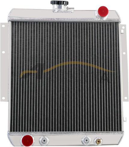 مشعاع أساسي مكون من 4 صفوف لـ 1966-1974 Jeep DJ5 3.8L 4.2L L6 AT/MT مشعات تبريد كاملة من الألومنيوم in Kuwait