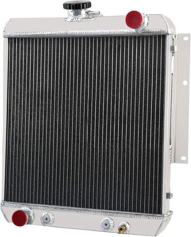 مشعاع أساسي مكون من 4 صفوف لـ 1966-1974 Jeep DJ5 3.8L 4.2L L6 AT/MT مشعات تبريد كاملة من الألومنيوم in Kuwait