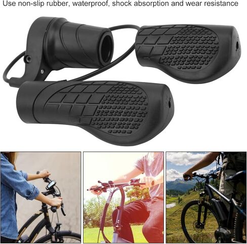 دراجة Ejoyous Half Twist Throttle E، وحدة تحكم خنق E مقبض استبدال خنق الإبهام الكهربائي، لمقبض الدوران من سلسلة Wuxing ذات الخمس نجوم in Saudi Arabia