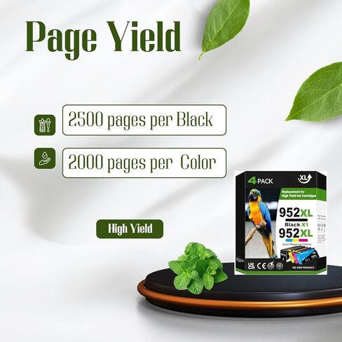 مجموعة خراطيش حبر PayForLess 952XL متوافقة مع HP 952 952XL لطابعة HP 8710 OfficeJet Pro 7720 7740 8210 8216 8702 8710 8715 8720 8725 8728 8730 8745 4 عبوات in Kuwait