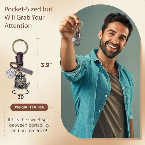 AuPra مضحك سلسلة مفاتيح على شكل حيوانات هدايا النساء والرجال الجلود ثلاثية الأبعاد كيرينغ فتاة وفتى المنزل مفاتيح باب السيارة حامل الحاضر in Kuwait