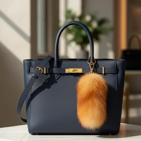 مجموعة إكسسوارات ذيل ثيريان، قطعتان من قلادة ذيل الثعلب مع تصميمات ثعلب فضية وزرقاء وذهبية، مجموعة إكسسوارات تيريان ذات ذيلين in Kuwait