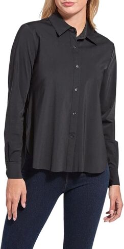 Lyssé Women's Connie Slim Button Down in Saudi Arabia