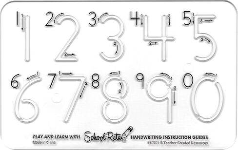 School-Rite Handwriting Numbers Kit in Kuwait
