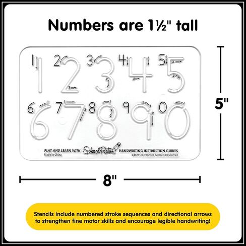 School-Rite Handwriting Numbers Kit in Kuwait