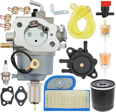 15003-7034 Carburetor Fit for Kawasaki V-Twin FH500V FH531V Engine Carb for John Deere LT180 LX277 Replace AM130924 15003-7037 15003-7034 in Saudi Arabia