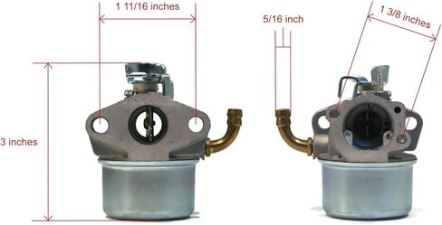 The ROP Shop Carburetor Assembly for Briggs & Stratton 120212, 120302, 120312, 120317, 120332 in Saudi Arabia