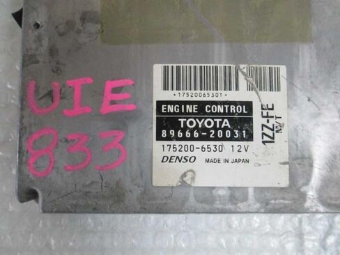 وحدة التحكم في المحرك ECM GT 1ZZFE تناسب 00 متوافقة مع Toyota CELICA 89666-20031 8966620031 in Saudi Arabia