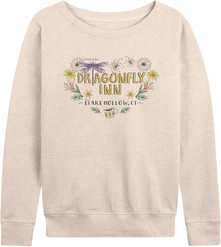 Gilmore Girls - Dragonfly Inn - Women's French Terry Long Sleeve Pullover in Saudi Arabia