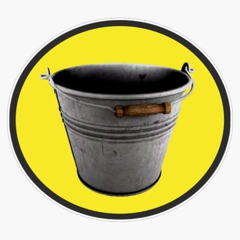 MAGNET Stanley Parable Ultra Deluxe Bucket Magnetic Vinyl Sticker Decal Magnet 5" in Saudi Arabia