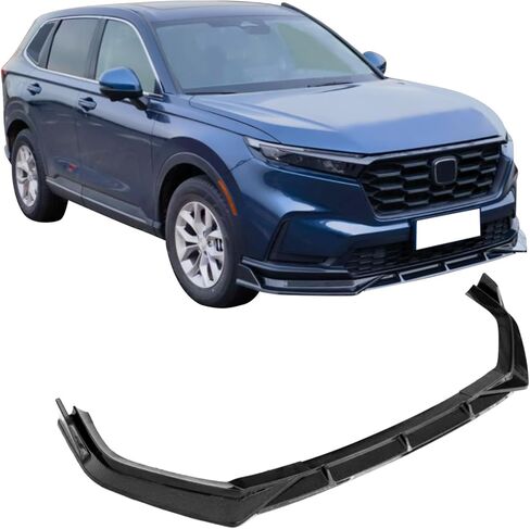 IKON MOTORSPORTS, Front Bumper Lip Compatible with 2023-2026 Honda CR-V EX EX-L LX Only, IKON Style Gloss Black Spoiler Splitter Valance Fascia Cover Guard Protection Conversion in Saudi Arabia
