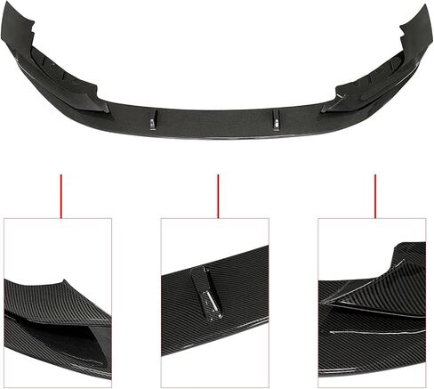 NINTE Front Lip Fit for 2021-2023 BMW 5 Series G30 M550i M Sport Carbon Fiber Front Bumper Splitter in Saudi Arabia