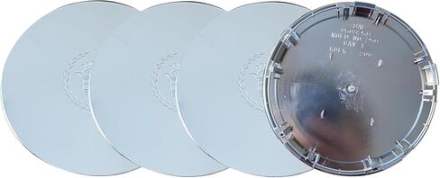 الكروم عجلة سقف المركز غطاء محور الكروم 9593259 لديفيل الدورادو إشبيلية 1992-2005 K259 4 قطعة in Kuwait