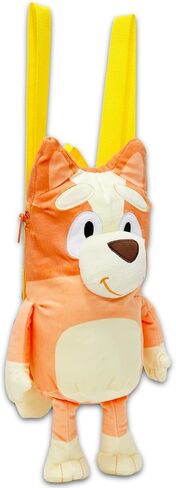 Bingo Plushie Backpack Set - Bundle with 14" Bingo Plush Doll with Carrying Straps Plus Stickers, More | Bluey Stuffed Animal for Kids in Saudi Arabia