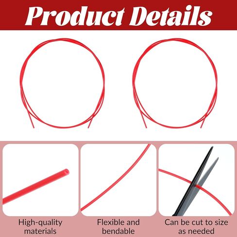 8 Pcs Spray Can Nozzle Straws, 51 Inch Spray Can Straws Flexible Extension Hose Spray Can Extension Straw for Automotive in Saudi Arabia