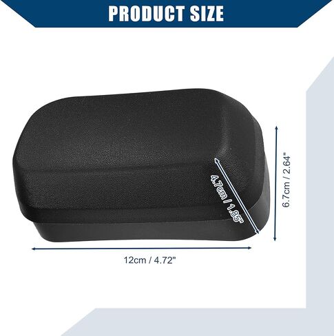 No.68193113AA Running Board End Cap for Ram 1500 2013-2022 / Side Step End Cover/Durable / 1Set Black in Saudi Arabia