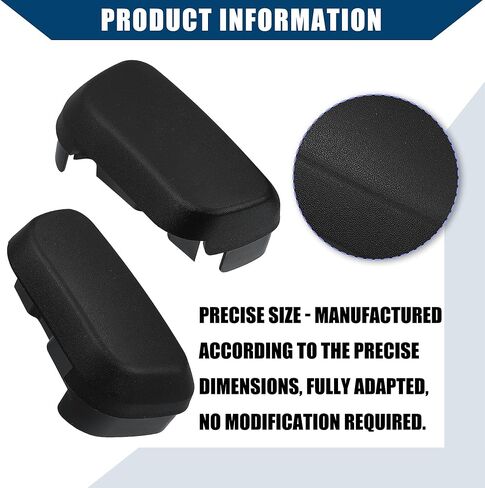 No.68193113AA Running Board End Cap for Ram 1500 2013-2022 / Side Step End Cover/Durable / 1Set Black in Saudi Arabia
