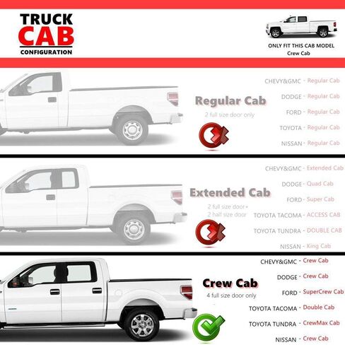 ONINE Tubular 7" Textured Black Running Board Custom Fit 2015-2026 Chevy Colorado/GMC Canyon Crew Cab Side Step Nerf bar in Kuwait