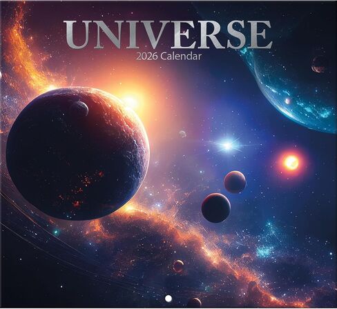 تقويم الحائط بالحجم الكامل The Universe 2026 للتخطيط والجدولة والتنظيم in Kuwait