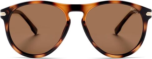 SOJOS Polarized Round Sunglasses for Men Women TR90 Frame UV Protection Mens Womens Sun Glasses SJ2669 in Saudi Arabia