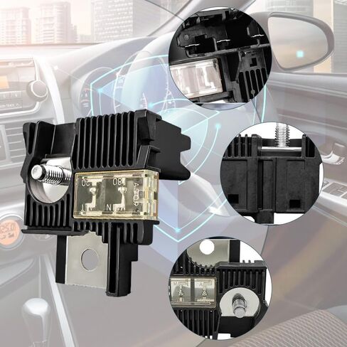 Battery Circuit Fuse, Fuse Block Replaces 262052050 ‎82620-52050, Compatible with Toyota Yaris 2006-2014, Compatible with Scion XD 2008-2014, 1 pc in Saudi Arabia