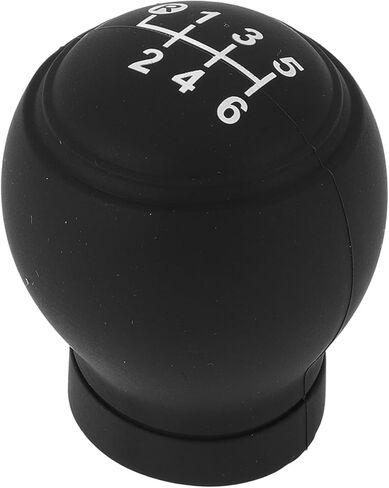 1 Pc Universal Gear Shift Knob Cover Anti-slip 6x5cm/2.36"x1.97" Stick Shifting Handle Protector Manual Black Silicone in Saudi Arabia
