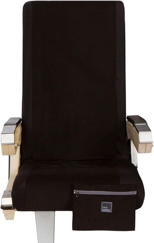 Airplane Seat Cover | Universal Fit | Premium Airplane Seat Cover | Built-in Storage Pocket | Luxurious Hygienic Breathable Cotton & Stretch Knit Material | Wash & Reuse in Kuwait