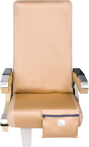 Airplane Seat Cover | Universal Fit | Premium Airplane Seat Cover | Built-in Storage Pocket | Luxurious Hygienic Breathable Cotton & Stretch Knit Material | Wash & Reuse in Kuwait