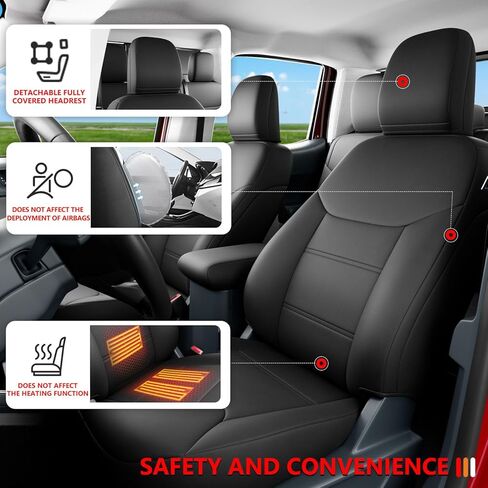 PTYYDS Seat Cover Compatible with 2022-2026 Ford Maverick Seat Protector Neoprene Black Cover Protector Replacement for 2022-2026 Ford Maverick Accessories in Kuwait