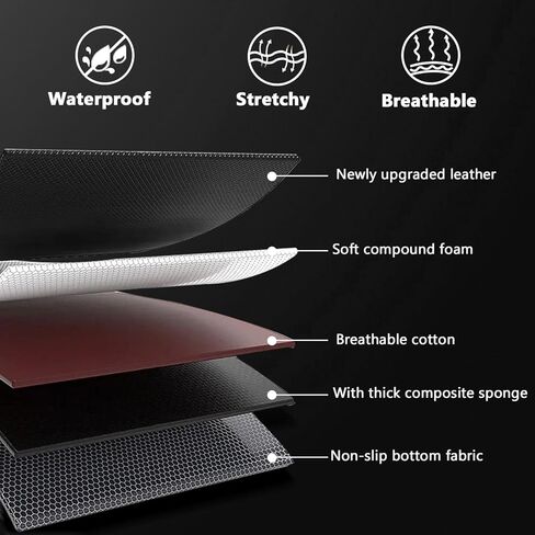 PTYYDS Seat Cover Compatible with 2022-2026 Ford Maverick Seat Protector Neoprene Black Cover Protector Replacement for 2022-2026 Ford Maverick Accessories in Kuwait