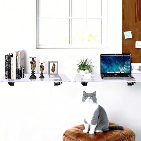 Foldable Floating Shelves for Wall,16" L x 7" W Wall Shelves for Decor Storage in Saudi Arabia