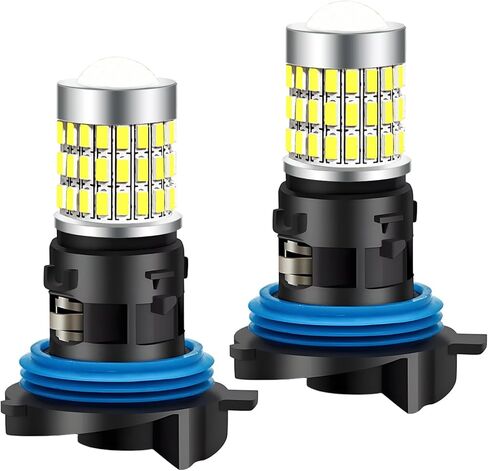 2 قطعة HP24W لمبة بيضاء 12-30 فولت 57SMD رقائق غير قطبية LED النهار تشغيل ضوء مصابيح وقوف السيارات 1000LM للسيارات سيارات الدفع الرباعي. in Kuwait
