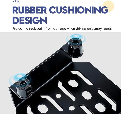 Bed Rail Mount Brackets Compatible with Tacoma, Bed Rail Module Systems for Shovels, Axe, Recovery Boards, Fuel Cans & Other Accessories, Bed Rail Modular Accessory Mount 3 Mounting in Kuwait