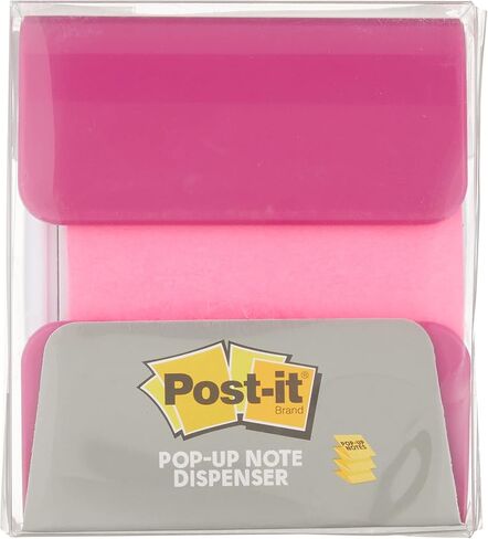 Post-it Pop-Up Notes Dispenser for 3 x 3 - Random Color Shipped in Saudi Arabia